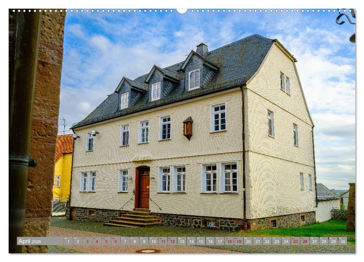 Produktbild: Ein Blick auf Herbstein (hochwertiger Premium Wandkalender 2026 DIN A2 quer), Kunstdruck in Hochglanz