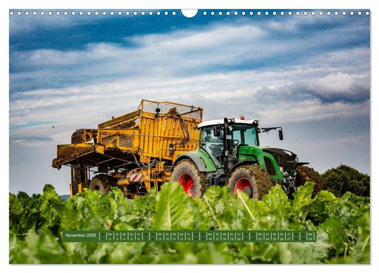 Produktbild: Landwirtschaft - Giganten im Feld (Wandkalender 2026 DIN A3 quer), CALVENDO Monatskalender