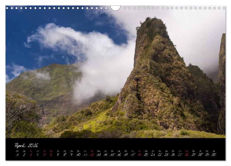 Produktbild: Maui Hawaii - Insel der T&auml;ler (Wandkalender 2026 DIN A3 quer), CALVENDO Monatskalender