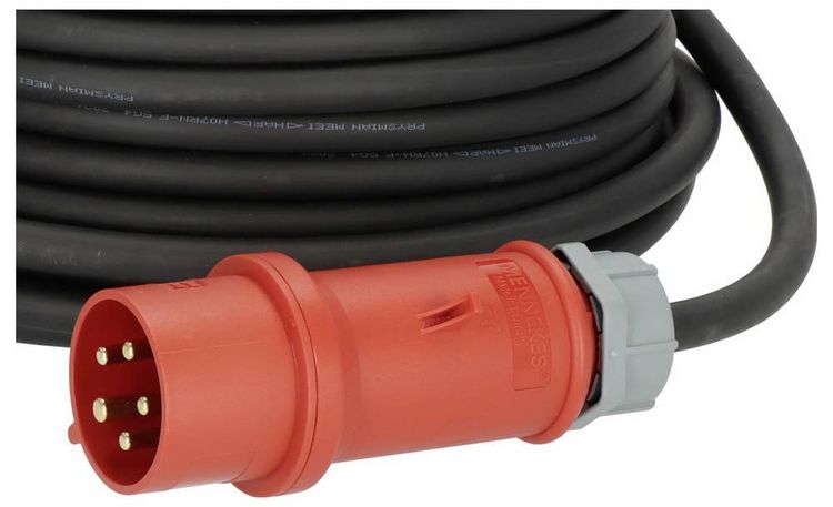 Produktbild: Brennenstuhl 1169390100 Strom Verl&auml;ngerungskabel 32 A Schwarz 10 m H07RN-F 5G 4 mm&sup2;
