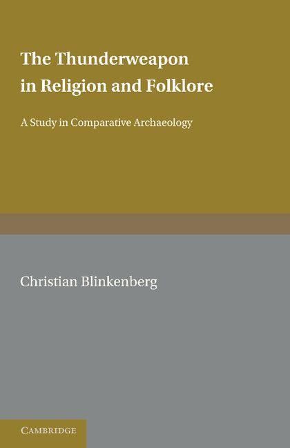 Produktbild: The Thunderweapon in Religion and Folklore