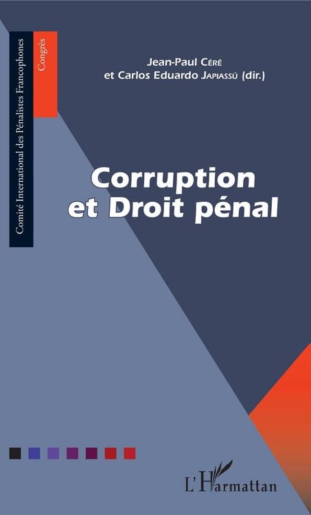 Produktbild: Corruption et Droit p&eacute;nal