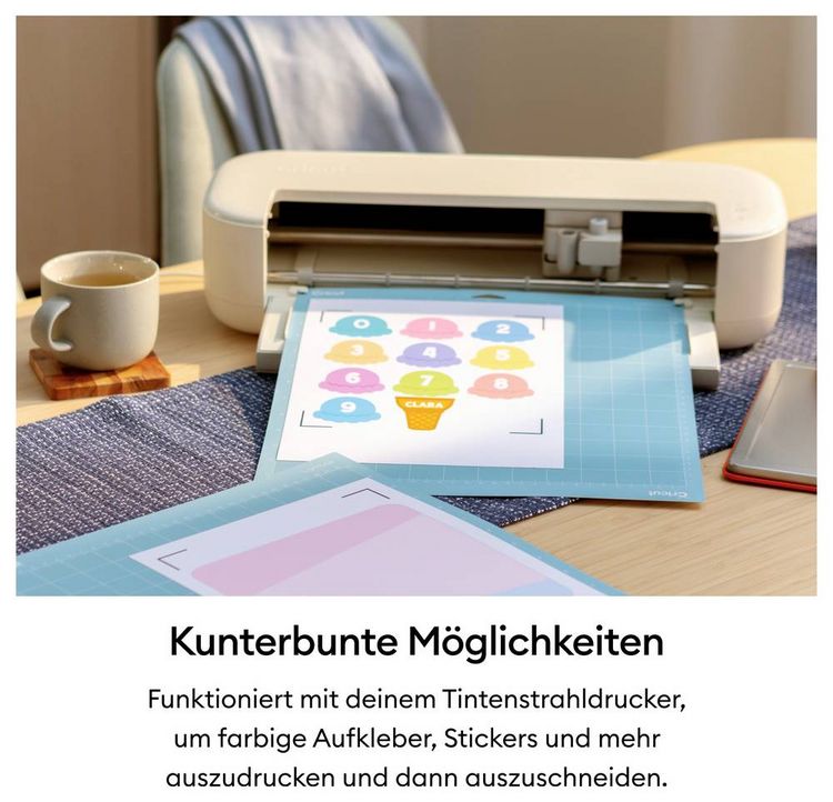 Produktbild: Cricut Explore 5 Essential Bundle (P) Schneideplotter Schnittbreite 59.6cm
