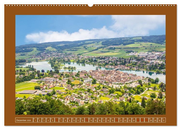 Produktbild: Traumhafte Schweizer Orte (Wandkalender 2026 DIN A2 quer), CALVENDO Monatskalender