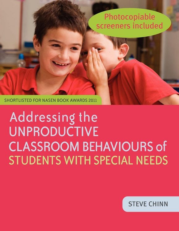 Produktbild: Addressing the Unproductive Classroom Behaviours of Students with Special Needs