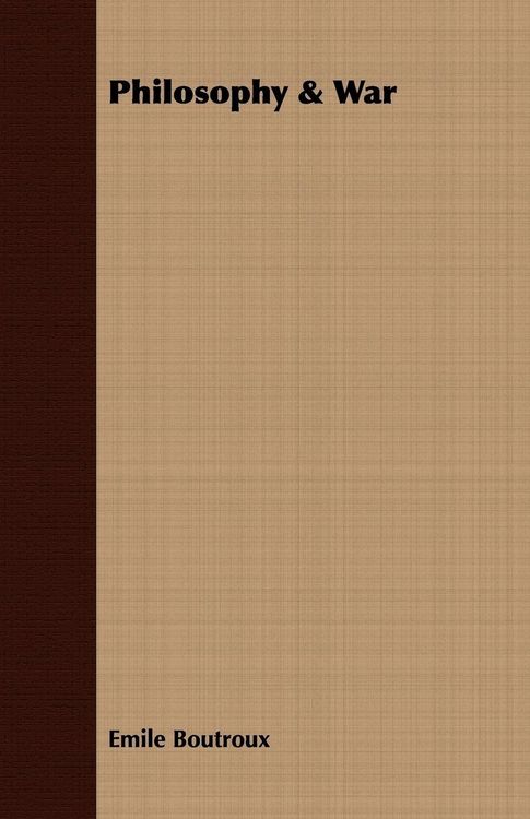 Produktbild: Philosophy & War