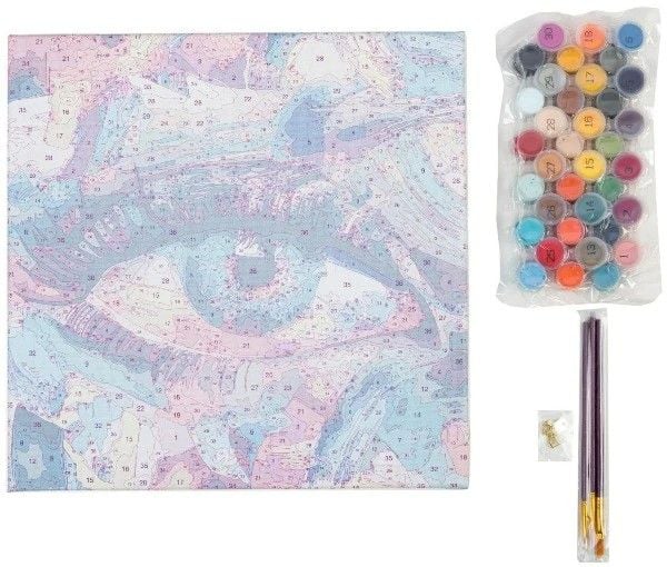 Produktbild: Craft Buddy PBN-3030-018 - Paint by Numbers, Creative Eye, 30x30cm, Malen-nach-Zahlen