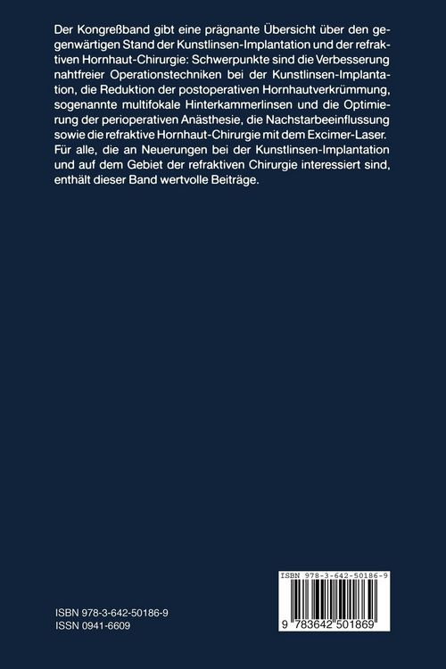 Produktbild: 8. Kongre&szlig; der Deutschsprachigen Gesellschaft f&uuml;r Intraokularlinsen Implantation