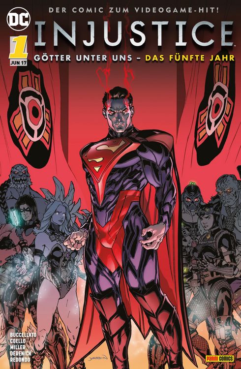 Produktbild: Injustice - G&ouml;tter unter uns: Das f&uuml;nfte Jahr: Bd. 1