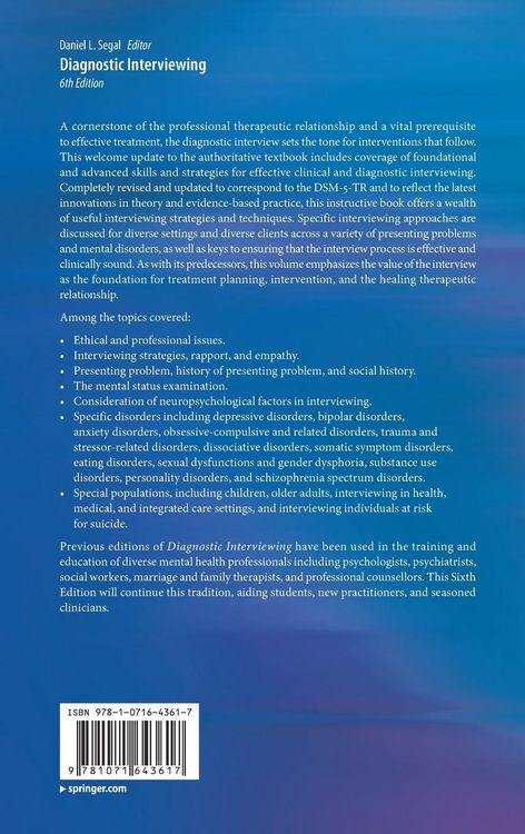 Produktbild: Diagnostic Interviewing