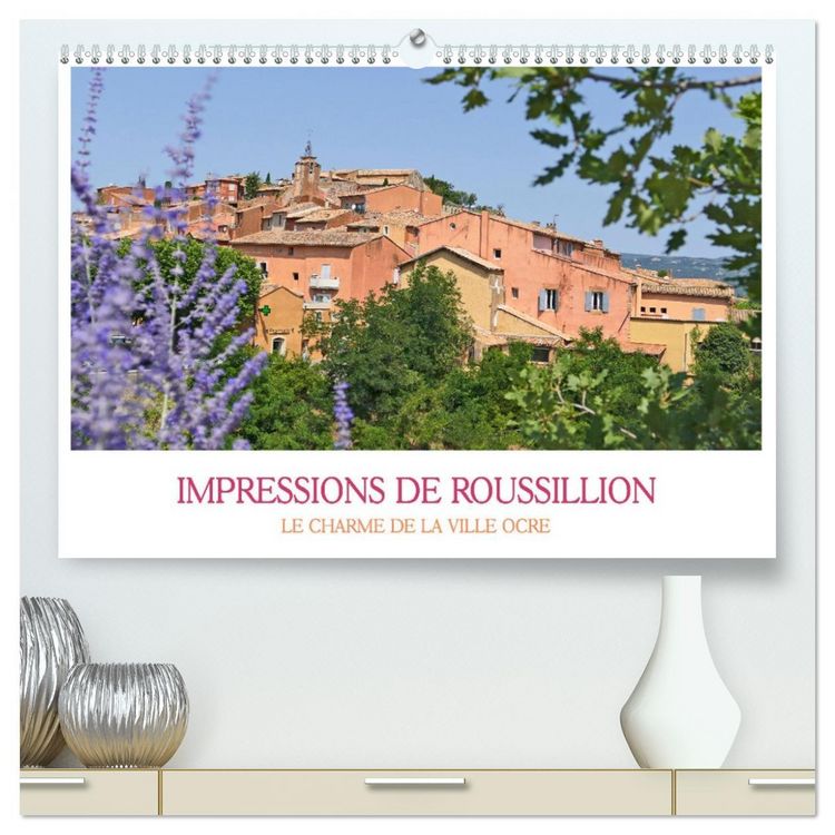 Produktbild: Impressions de Roussillon (Calendrier mural 2026 DIN A2 vertical) calendrier de bureau
