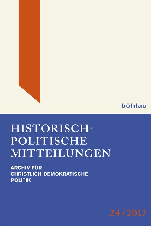 Produktbild: Historisch-Politische Mitteilungen
