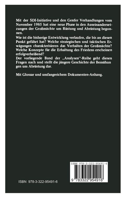 Produktbild: Sicherheitspolitik zwischen R&uuml;stung und Abr&uuml;stung