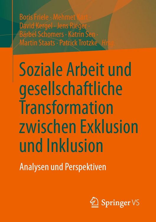 Produktbild: Soziale Arbeit und gesellschaftliche Transformation zwischen Exklusion und Inklusion