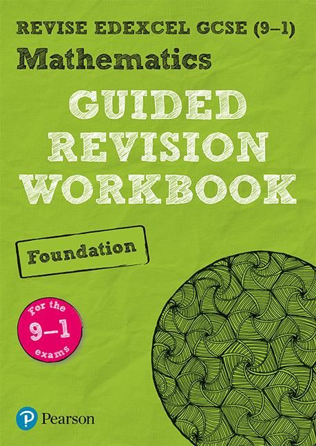 Produktbild: Pearson REVISE Edexcel GCSE Mathematics (Foundation) Guided Revision Workbook - for 2026, 2027 exams