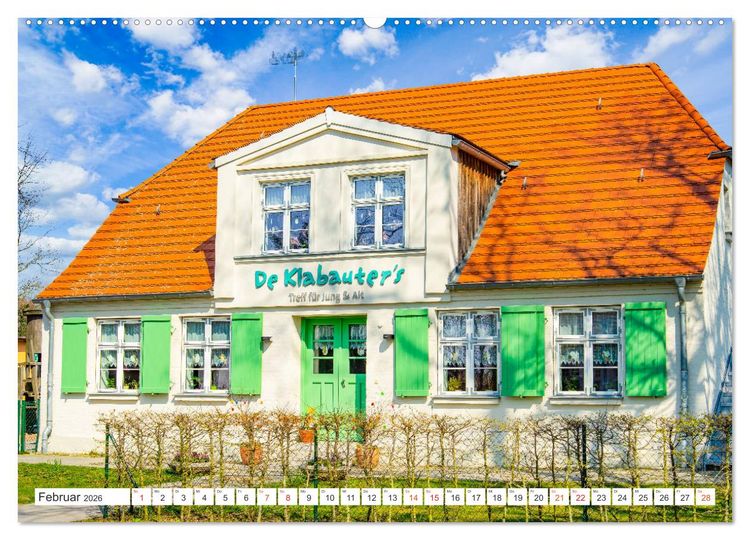 Produktbild: Wustrow Impressionen (hochwertiger Premium Wandkalender 2026 DIN A2 quer), Kunstdruck in Hochglanz