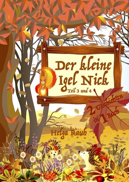 Produktbild: Der kleine Igel Nick, Band 2 mit Teil 3+4