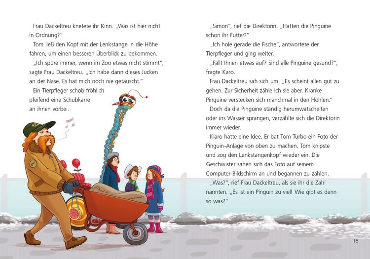 Tom Turbo: Sieben Pinguine gesucht!