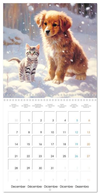 Produktbild: Instants craquants (Calendrier mural carr&eacute; 2026 30x30 cm) Calendrier double avec une page pour vos prises de notes