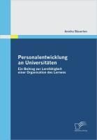 Produktbild: Personalentwicklung an Universit&auml;ten