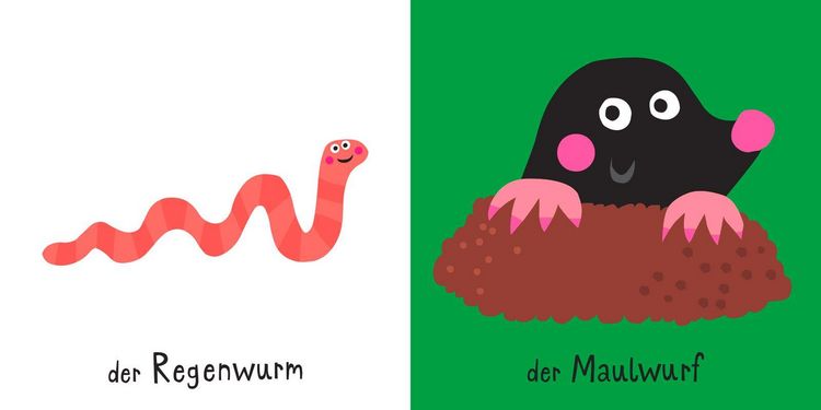 Produktbild: Klein und kunterbunt: Alle meine Tiere (W&uuml;rfel)