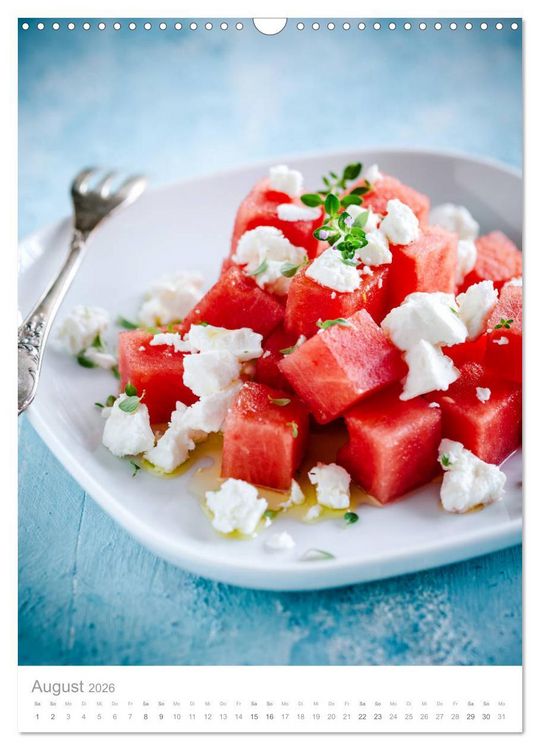 Produktbild: Vegetarisch inspiriert (Wandkalender 2026 DIN A3 hoch), CALVENDO Monatskalender