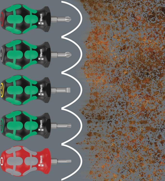Produktbild: Wera 367 TORX&reg; Stubby Torx-Schraubendreher Gr&ouml;&szlig;e (Schraubendreher) T 15 Klingenl&auml;nge: 25 mm 1 St.