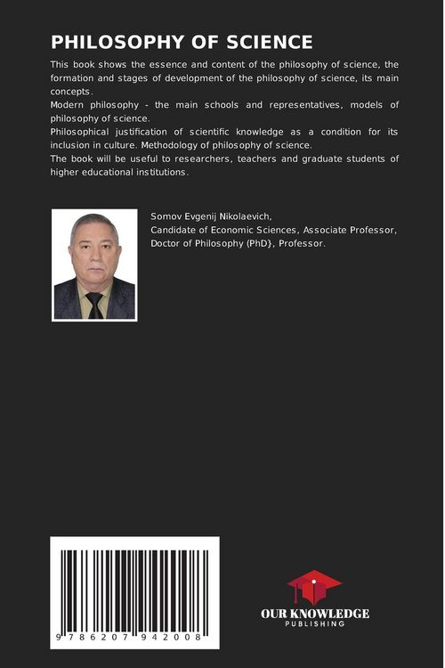 Produktbild: Philosophy Of Science