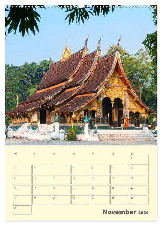 Produktbild: S&Uuml;DOSTASIEN - Mein URLAUBSPLANER (hochwertiger Premium Wandkalender 2026 DIN A2 hoch), Kunstdruck in Hochglanz