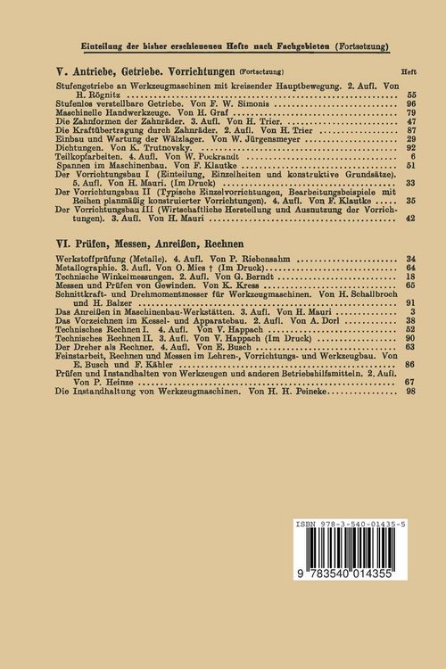 Produktbild: Die wirschaftliche Verwendung von Einspindelautomaten