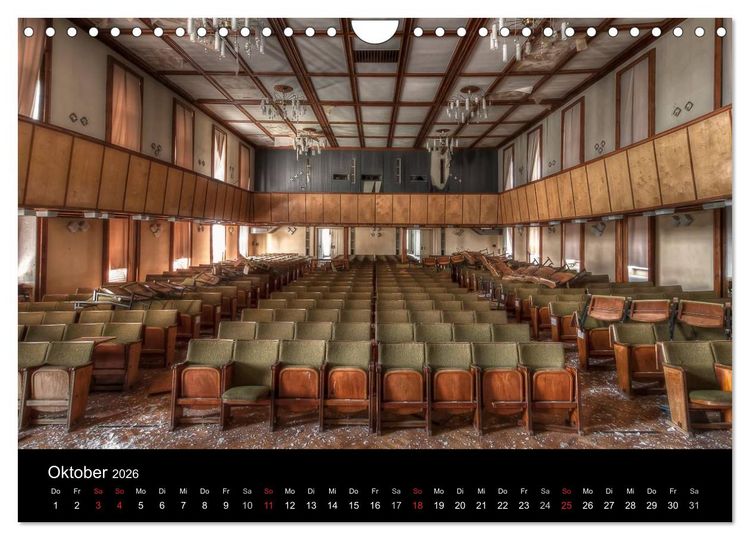Produktbild: Verlassene Orte im Harz (Wandkalender 2026 DIN A4 quer), CALVENDO Monatskalender