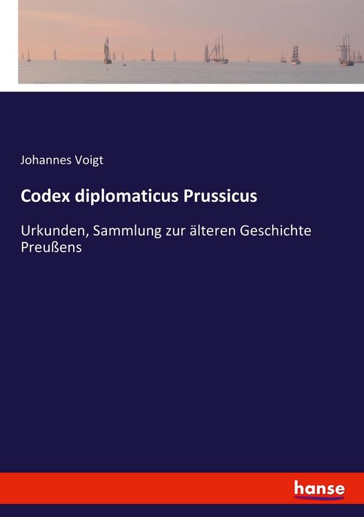 Produktbild: Codex diplomaticus Prussicus