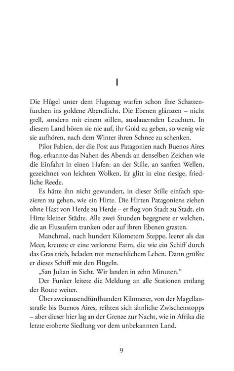 Produktbild: Nachtflug. Roman. Antoine de Saint-Exup&eacute;ry