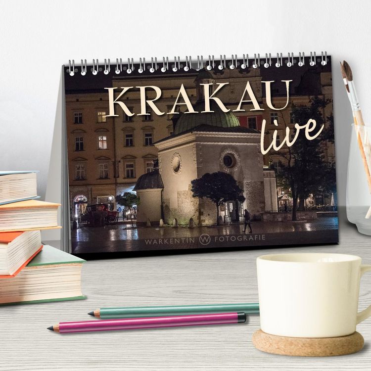 Produktbild: Krakau live (Tischkalender 2026 DIN A5 quer), CALVENDO Monatskalender