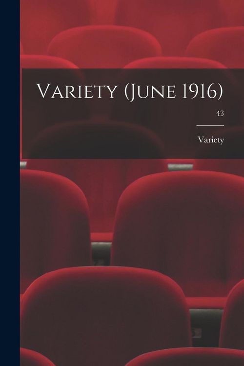 Produktbild: Variety (June 1916); 43