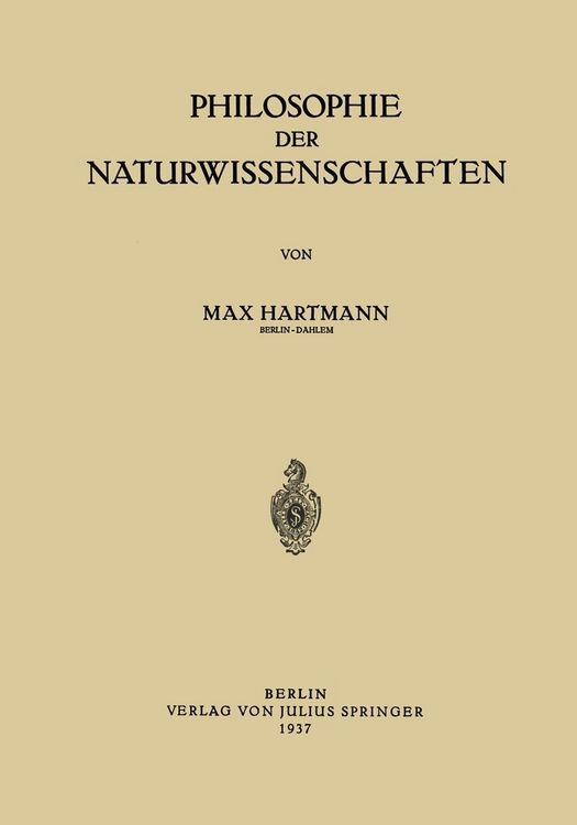 Produktbild: Philosophie der Naturwissenschaften