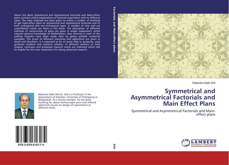 Produktbild: Symmetrical and Asymmetrical Factorials and Main Effect Plans