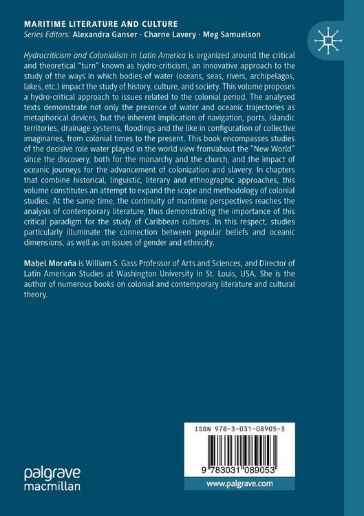 Produktbild: Hydrocriticism and Colonialism in Latin America