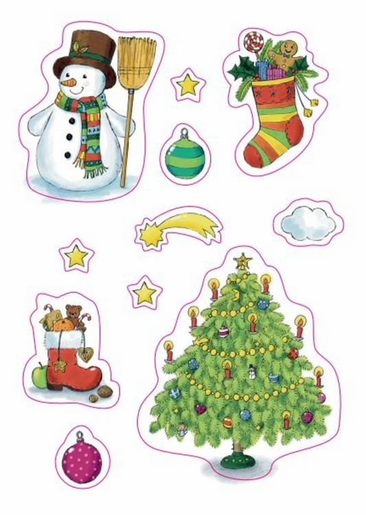 Produktbild: Sticker - Frohe Weihnachten