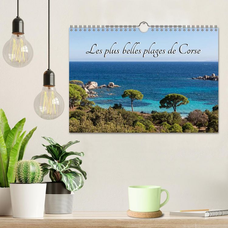 Produktbild: Les plus belles plages de Corse (Calendrier mural 2026 DIN A4 vertical), CALVENDO calendrier mensuel