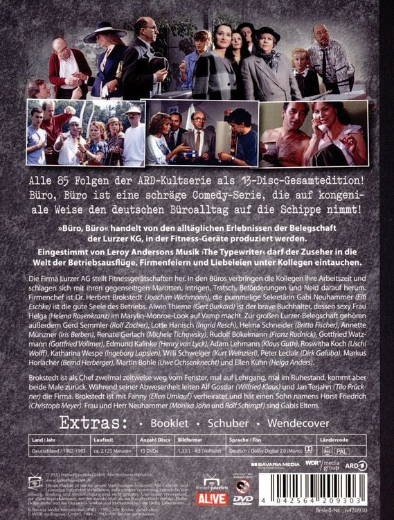 Produktbild: B&uuml;ro, B&uuml;ro - Gesamtedition: Die komplette Serie (Alle Folgen 1-85) (Fernsehjuwelen) [13 DVDs]