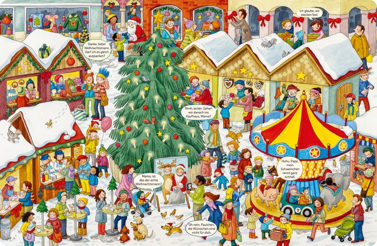 Produktbild: Mein Weihnachts-Wimmelbuch