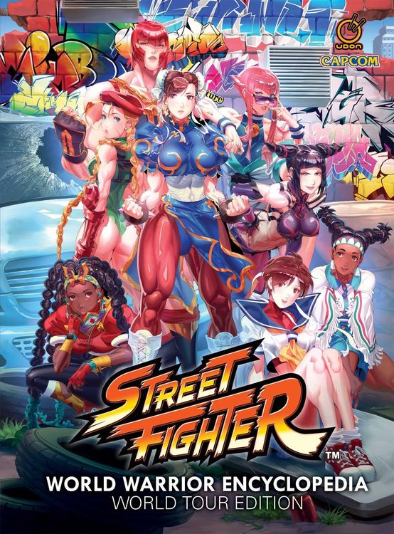 Produktbild: Street Fighter World Warrior Encyclopedia: World Tour Edition (Hardcover)