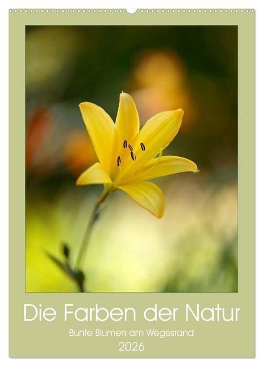 Produktbild: Colors of Nature (Wandkalender 2026 DIN A2 hoch), CALVENDO Monatskalender