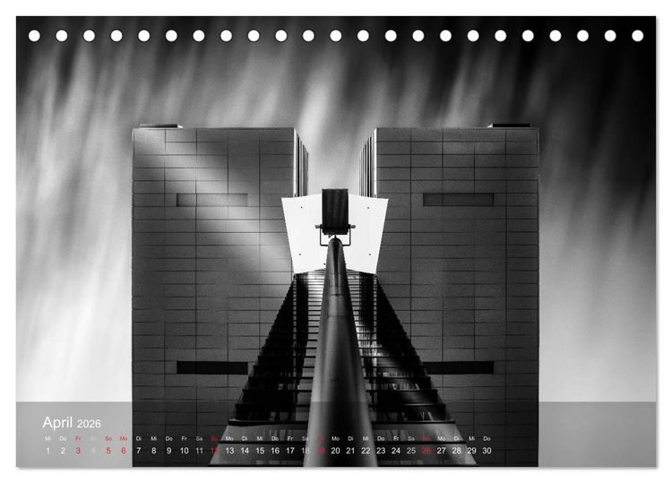 Produktbild: Direction Sky - Faszination Architektur 2026 (Tischkalender 2026 DIN A5 quer), CALVENDO Monatskalender