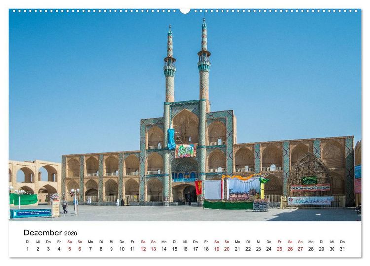 Produktbild: Der Iran - Zauber des Orients (hochwertiger Premium Wandkalender 2026 DIN A2 quer), Kunstdruck in Hochglanz