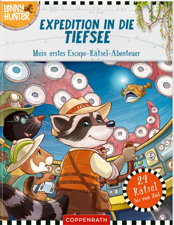 Produktbild: Escape-R&auml;tsel-Ab.: Expedition in die Tiefsee - Lenny Hunter