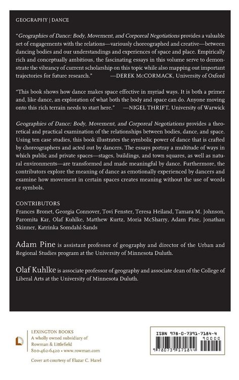 Produktbild: Geographies of Dance