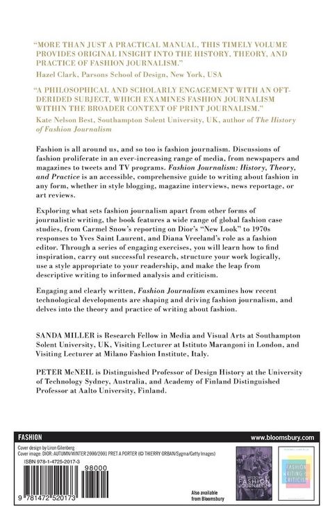 Produktbild: Fashion Journalism