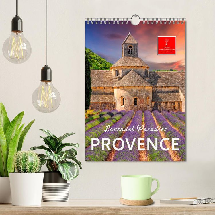 Produktbild: Provence Lavendel Paradies (Wandkalender 2026 DIN A4 hoch), CALVENDO Monatskalender
